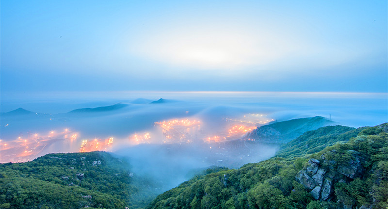 游覽連云港海上云臺(tái)山風(fēng)景區(qū)，景區(qū)交通車是必須乘坐嗎